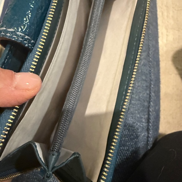 Coach teal wallet (NWT) - Picture 6 of 6
